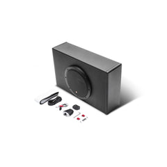 Rockford Fosgate 8" ported powered subwoofer
300 watts RMS, H 11.4? x W 17.6? x D 5.6? pn p300-8p