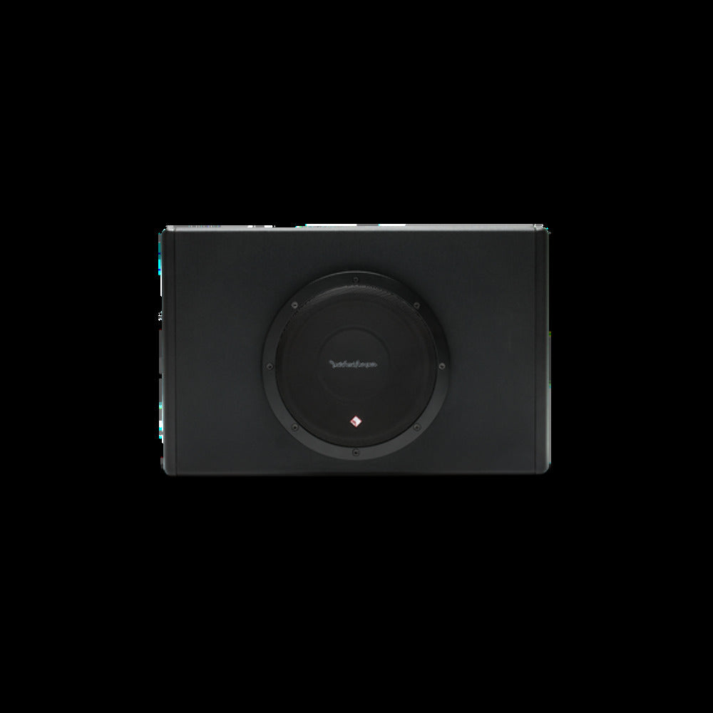 Rockford Fosgate 8" ported powered subwoofer
300 watts RMS, H 11.4? x W 17.6? x D 5.6? pn p300-8p