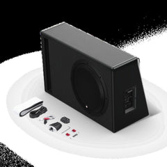 Rockford Fosgate 12 powered subwoofer 500 watts RMS H 12.9 x W 24.8 x D P500-12P
