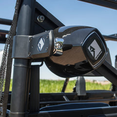 Rockford Fosgate Black motorsport can clamps for Polaris Ranger & General fits PM2652W-MB & RM PM-CL3B