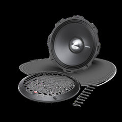 Rockford Fosgate 8" PRO 4 mid-range sold individually 125 watts RMS 250 watts peak grille inc PPS4-8