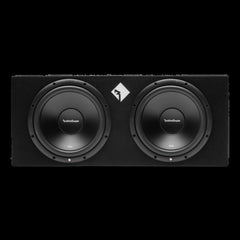 Rockford Fosgate Dual 12" sealed loaded enclosure 500 watts RMS 1000 watts peak 2 final H 14 R2-2X12