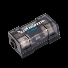 Rockford Fosgate Inline ANL/Maxi fuse holder, platinum finish,
accepts 1/0 AWG or 4 AWG wire pn rffanl