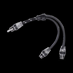 Rockford Fosgate Premium Y adapter 1 male to 2 female with 6 cut connectors RFITY-1M