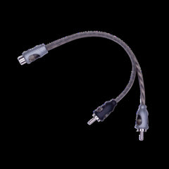 Rockford Fosgate Twisted pair Y adapter 1 female to 2 male RFIY-1F