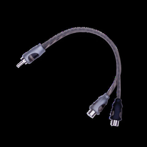 Rockford Fosgate Twisted pair Y adapter 1 male to 2 female RFIY-1M