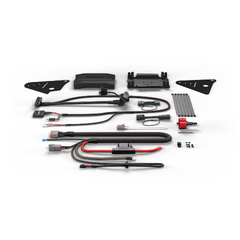 Rockford Fosgate Complete amp install kit for 1998+ Harley Davidson? Road King motorcycles, includes Bluetooth streaming module PN. RFK-HDRKM5