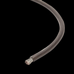 Rockford Fosgate 100 ft spool 4 AWG frosted black wire full spec RFW4B