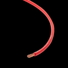Rockford Fosgate 250 ft spool 8 AWG frosted red wire full spec RFW8R