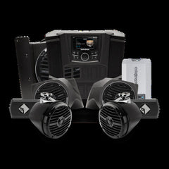 Rockford Fosgate 400 watt stereo front speaker subwoofer & rear speaker kit for select Ranger RNGR-STAGE4