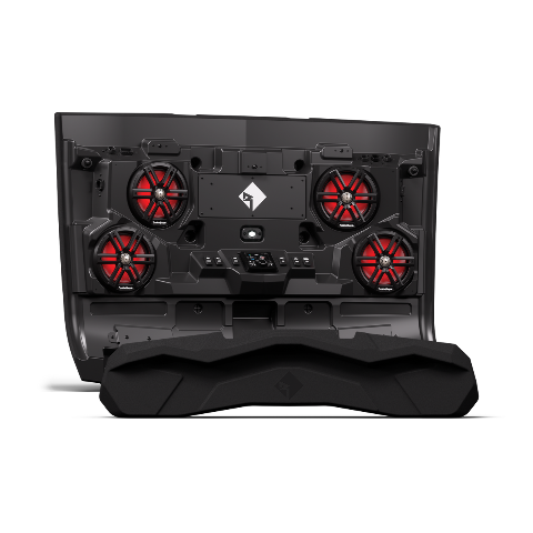 Rockford Fosgate Polaris Ranger 2018+ 2 Seat Overhead Audio Solution RNGR18-ROOF2M2