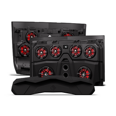 Rockford Fosgate Polaris Ranger 2018+ 4 Seat Overhead Audio Solution RNGR18-ROOF4M2