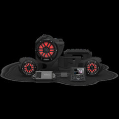 Rockford Fosgate PMX-2, 800W, Color Optix front speakers & Color Optix sub kit for select RZR mod pn rzr14-stg3