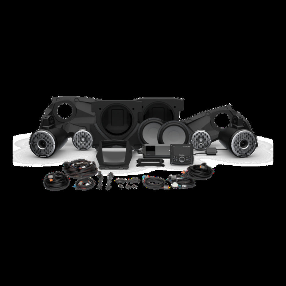 Rockford Fosgate PMX-3, 1500W, Color Optix front speakers, Color Optix sub & Color Optix rear hor pn rzr14-stg6