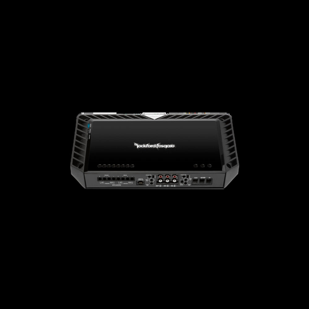 Rockford Fosgate 4 channel amplifier 
250x4 @ 4?, 250x4 @ 2?, 250x4 @ 1?, 500x2 @ 2? bridged pn t1000-4ad