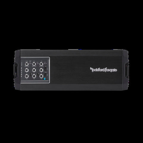 Rockford Fosgate 5 channel amplifier 100x4 + 400x1 @ 4 , 100x4 + 600x1 @ 2 NA + 600x1 @ 1 T1000X5AD