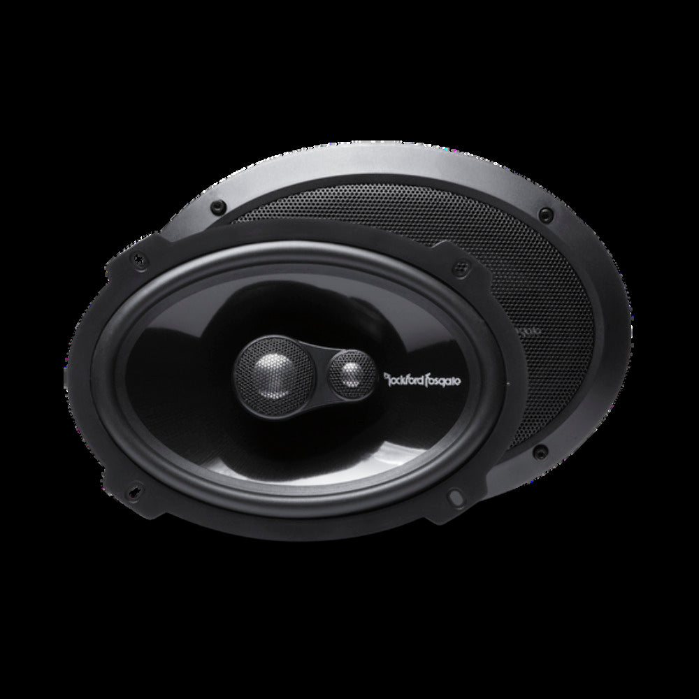 Rockford Fosgate 6x9? full range 3-way
100 watts RMS, 200 watts peak, grilles included pn t1693