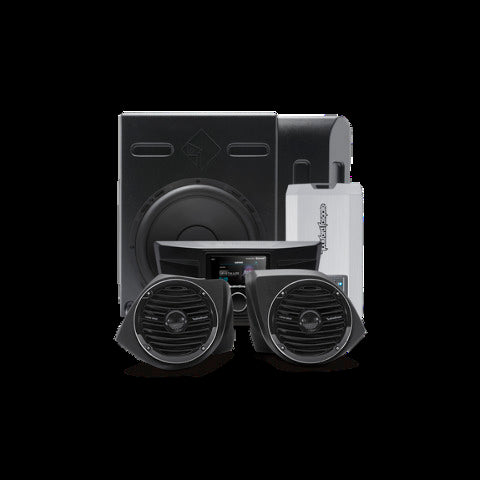 Rockford Fosgate 400 watt stereo front lower speaker and subwoofer kit for select YXZ models YXZ-STAGE3