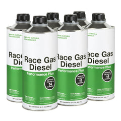 Race Gas 300132 Race Gas Diesel Performance Plus (Adds 14 CETANE Numbers, Case-(6) 32-oz. Cans)