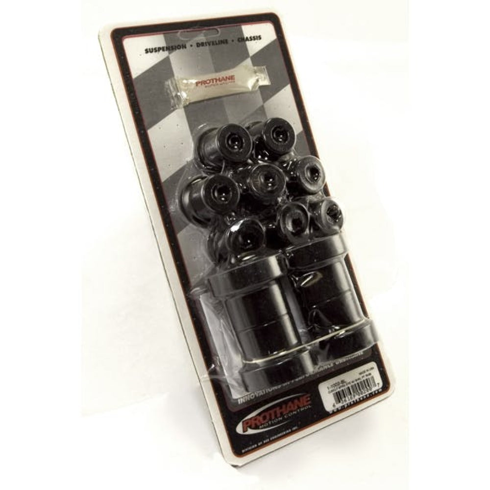 Rugged Ridge 1-1002BL Front Leaf Spring Bushing Kit; Black; 76-86 Jeep CJ5/CJ7/CJ8