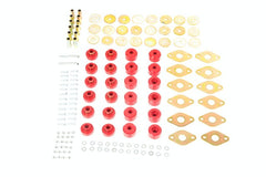 Rugged Ridge 1-117 Body Mount Kit, Polyurethane, 12 bushing