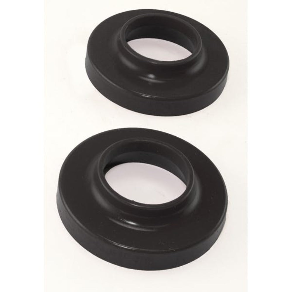 Rugged Ridge 1-1701BL Coil Spring Isolators; Black; 97-06 Jeep Wrangler TJ