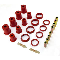Rugged Ridge 1-203 Control Arm Bushing Kit, Front, Red
