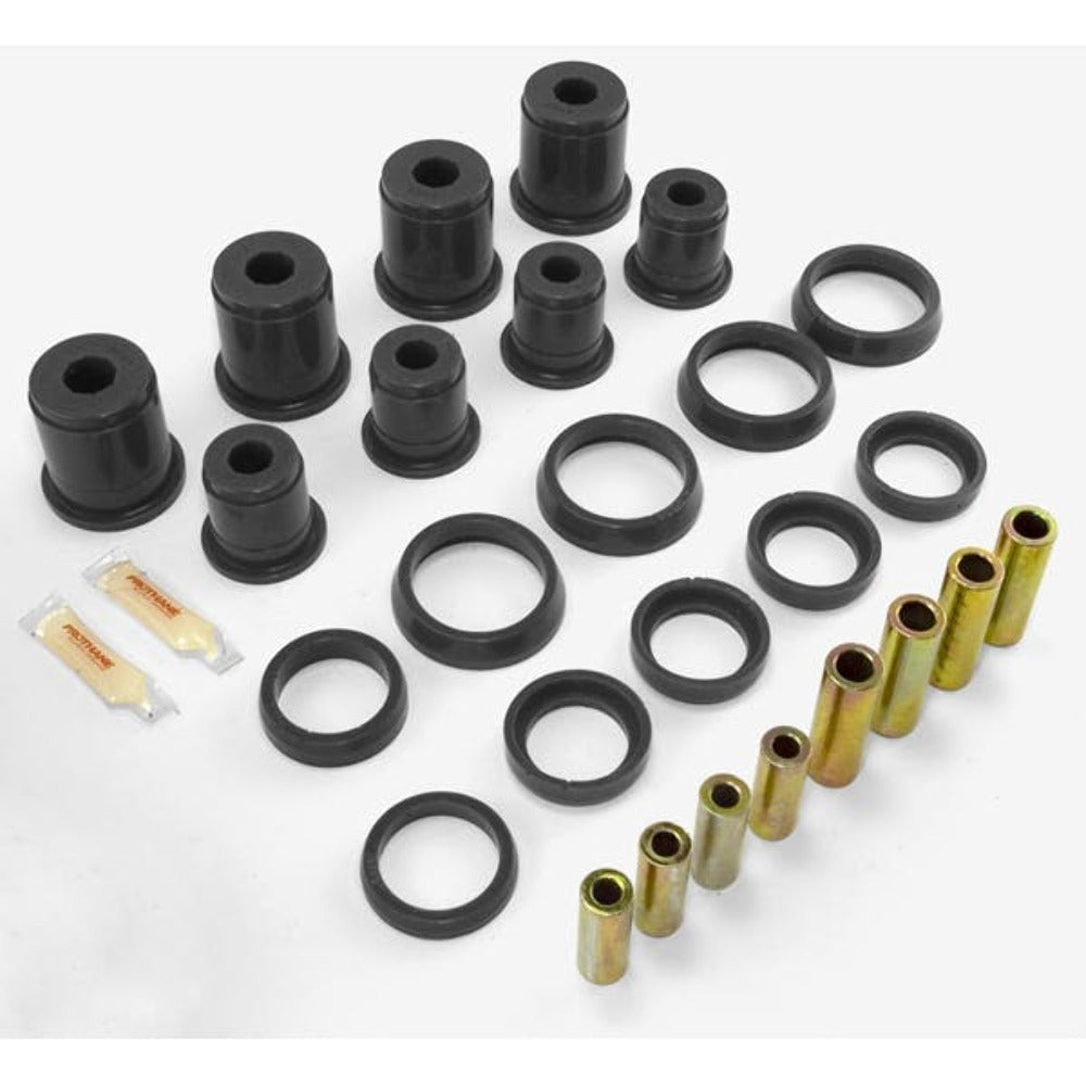 Rugged Ridge 1-204BL Control Arm Bushing Kit, Front, Black