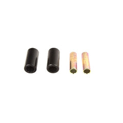 Rugged Ridge 1-805BL Shackle Bushing Kit; Black; 55-75 Jeep CJ5
