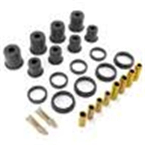 Rugged Ridge 1-805BL Shackle Bushing Kit; Black; 55-75 Jeep CJ5