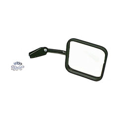 Omix-ADA 11001.04 Door Mirror Kit; Right; Arm; Black; 55-86 Jeep CJ