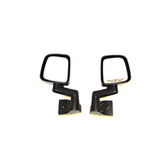 Omix-ADA 11002.09 Door Mirror Kit; Black; 87-06 Jeep Wrangler YJ/TJ