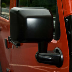 Omix-ADA 11002.12 Door Mirror; Right; Black; 07-18 Jeep Wrangler JK