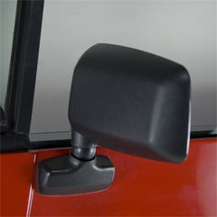 Omix-ADA 11002.17 Door Mirror; Left; Black; 87-95 Jeep Wrangler YJ