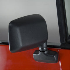 Omix-ADA 11002.18 Door Mirror; Right; Black; 87-95 Jeep Wrangler YJ