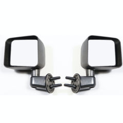 Omix-ADA 11002.21 Door Mirror Kit; Black; 07-18 Jeep Wrangler JK