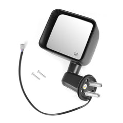 Omix-ADA 11002.25 Heated Power Mirror, Left, Black