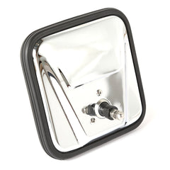 Rugged Ridge 11011.01 Chrome Mirror Head; 55-86 Jeep CJ Models
