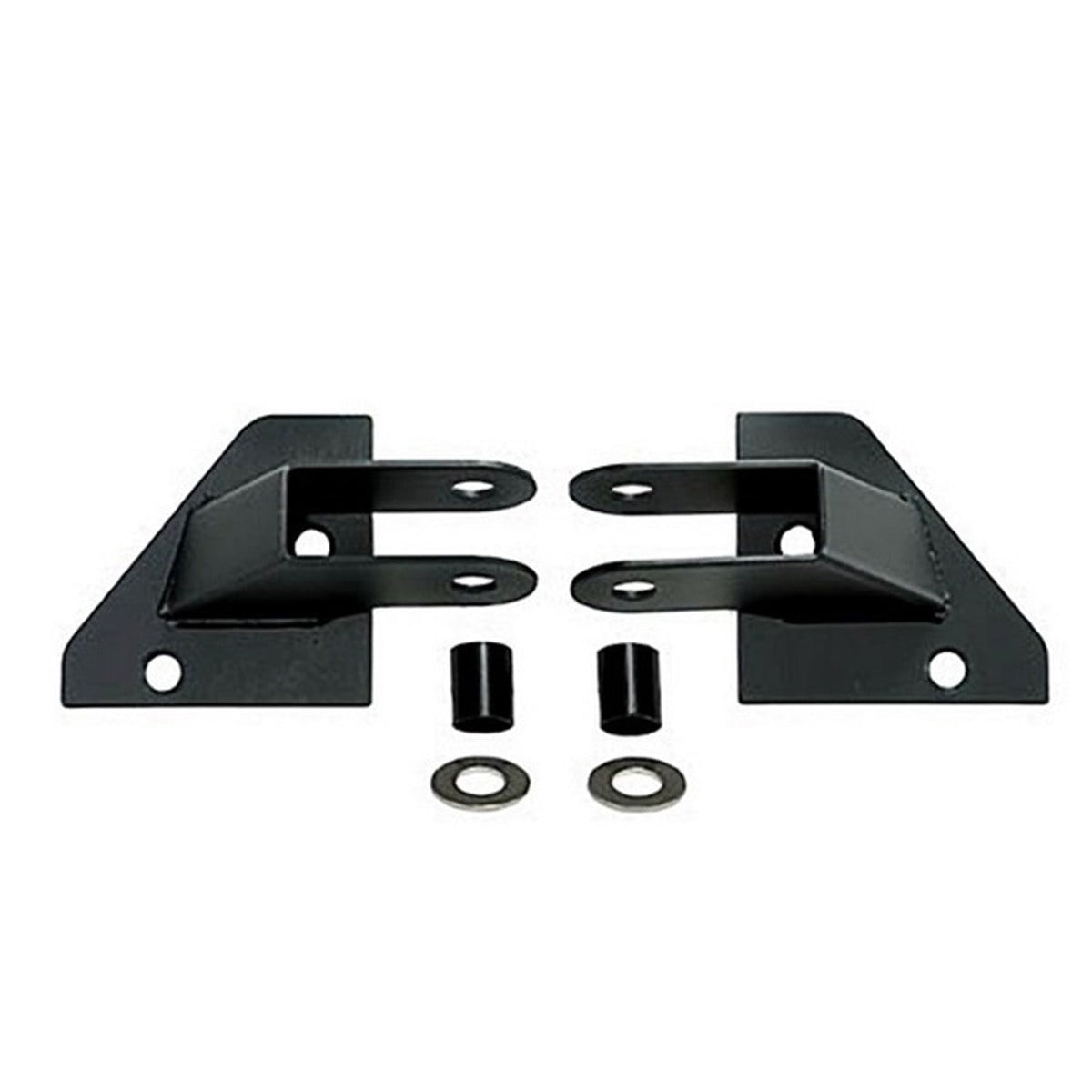 Rugged Ridge 11025.01 Mirror Relocation Brackets; Black; 87-95 Jeep Wrangler YJ