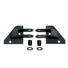 Rugged Ridge 11025.01 Mirror Relocation Brackets; Black; 87-95 Jeep Wrangler YJ