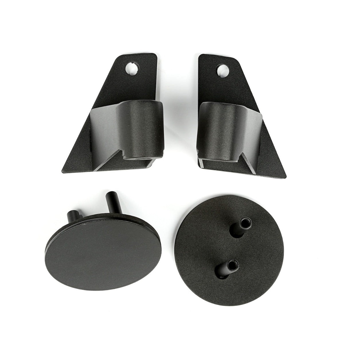 Rugged Ridge 11025.07 Mirror Relocation Brackets, Textured Black