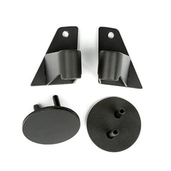 Rugged Ridge 11025.07 Mirror Relocation Brackets, Textured Black