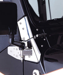 Rugged Ridge 11026.02 Mirror Relocation Brackets, Stainless Steel
