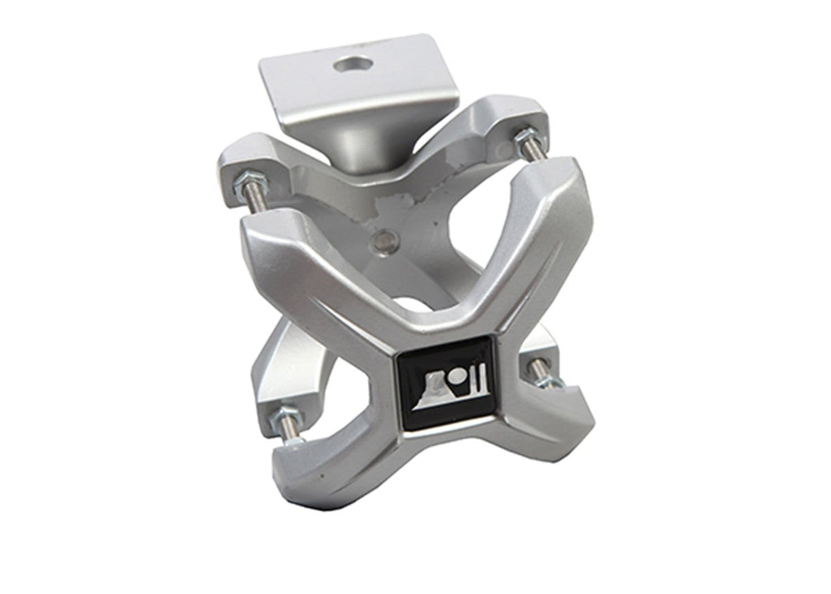 Rugged Ridge 11030.10 X-Clamp; Silver; 2.25-3 Inches
