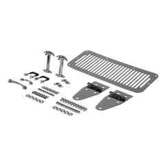 Rugged Ridge 11101.01 Hood Kit, Stainless Steel