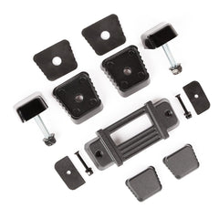 Rugged Ridge 11101.08 Elite Hood Dressup Kit; 97-17 Jeep Wrangler TJ/JK