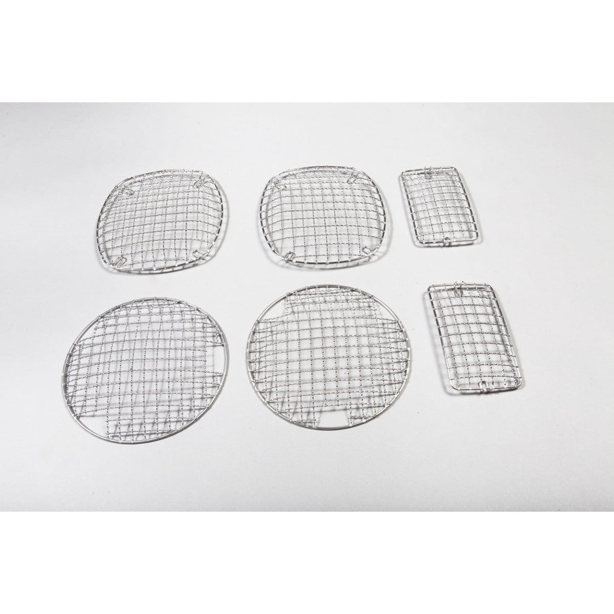 Rugged Ridge 11102.03 Stone Guard Set; Stainless Steel; 97-06 Jeep Wrangler TJ