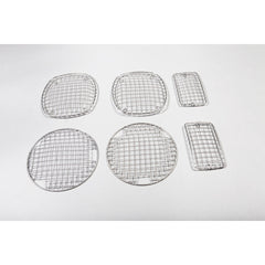 Rugged Ridge 11102.03 Stone Guard Set; Stainless Steel; 97-06 Jeep Wrangler TJ