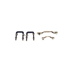 Rugged Ridge 11104.02 Windshield Tie Down Kit; Stainless Steel; 55-95 Jeep CJ/Wrangler