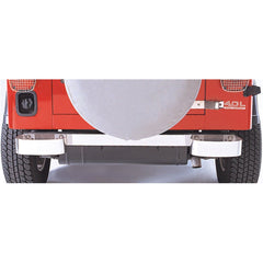 Rugged Ridge 11108.01 Rear Bumperettes; Stainless Steel; 76-95 Jeep CJ/Wrangler YJ